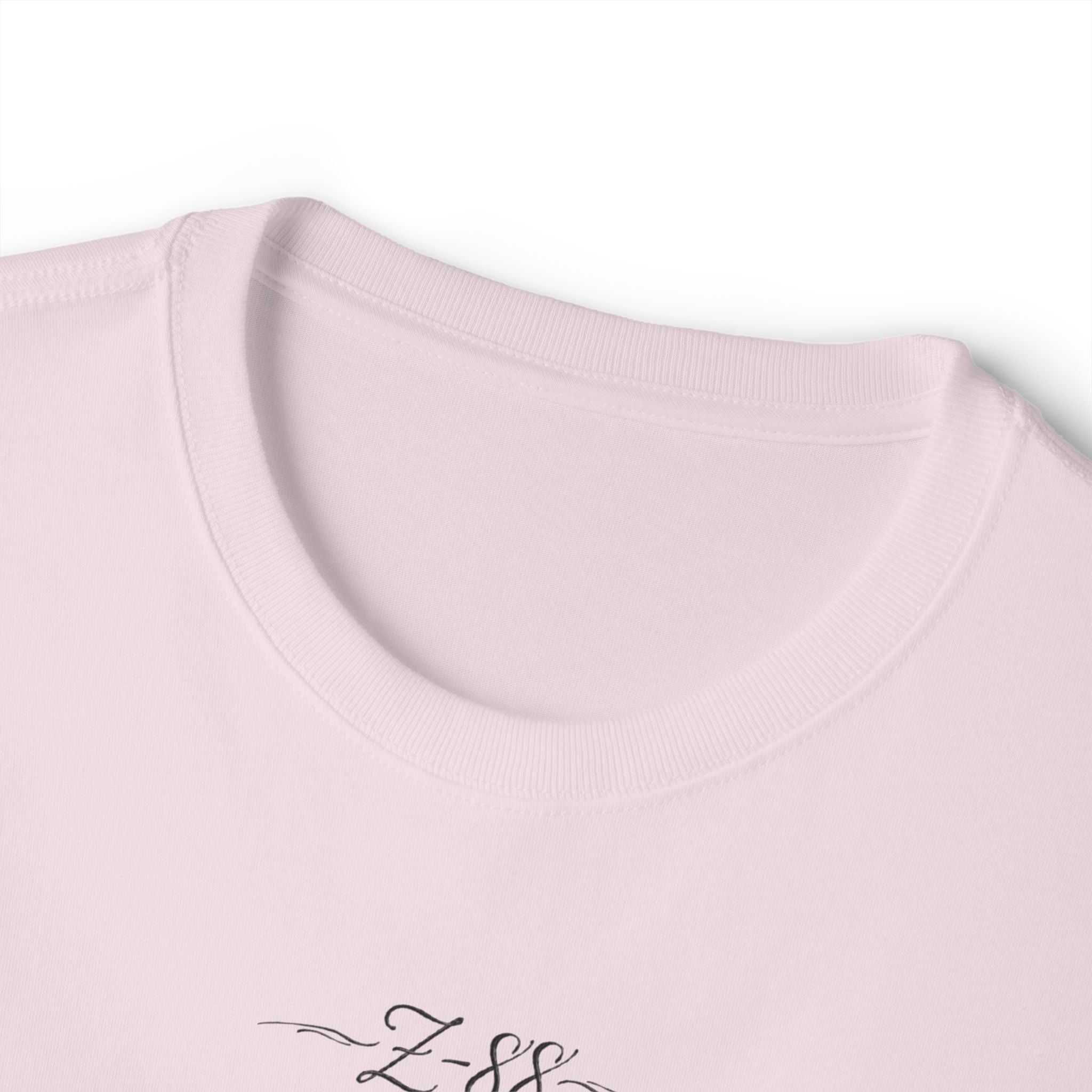 Boxy Tee — Minimal 'Z-88' Embroidered White Oversized T-Shirt