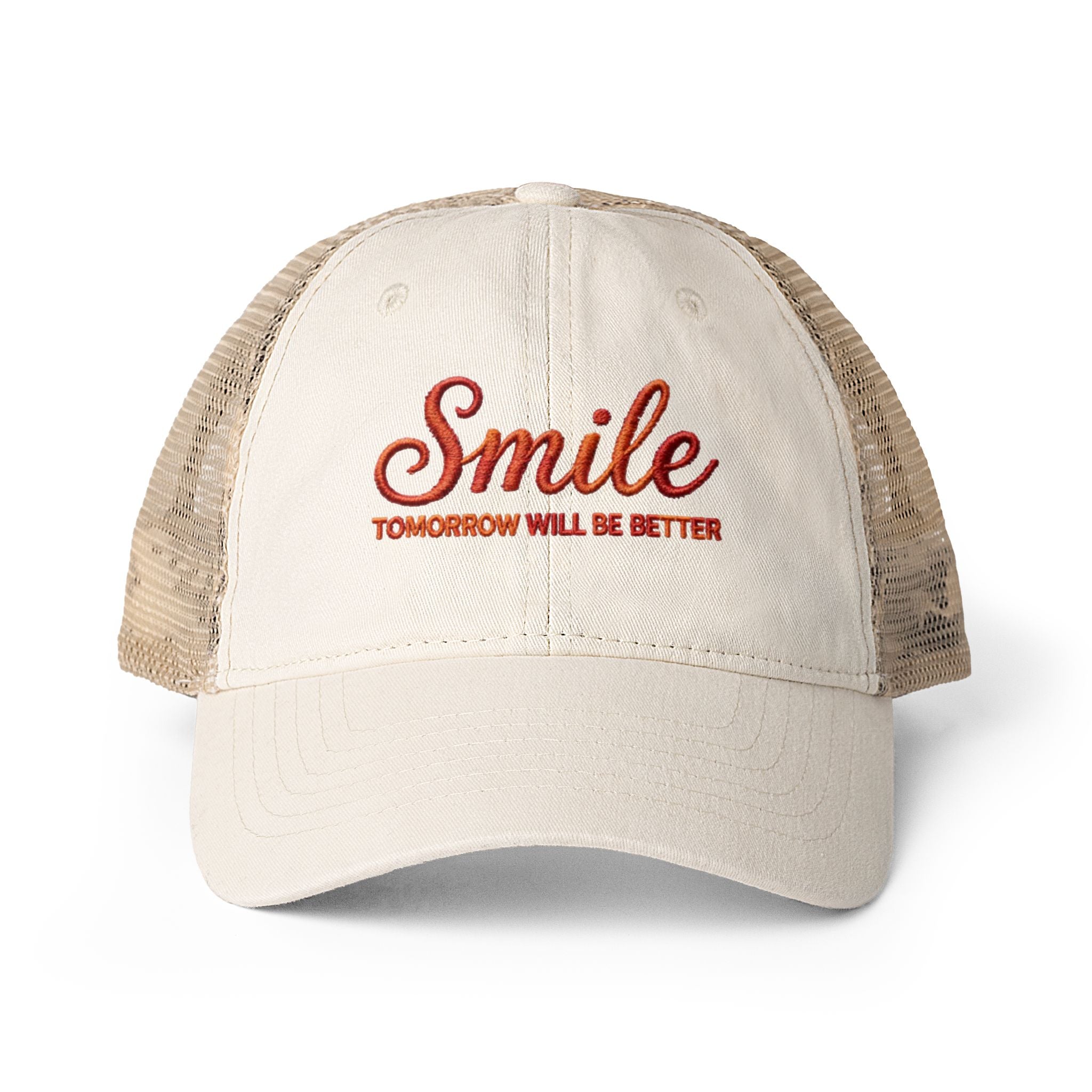 Women's Washed Mesh-Back Cap