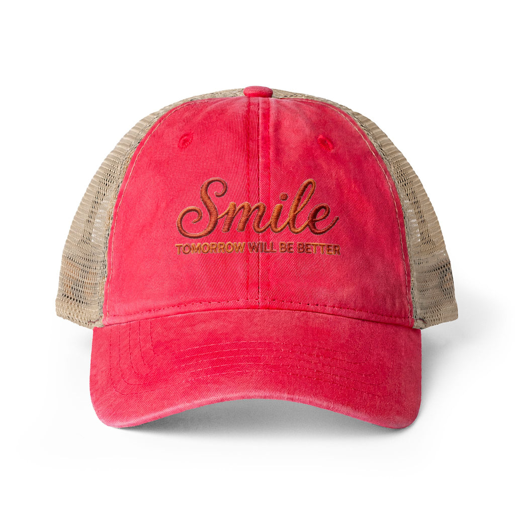 Women's Washed Mesh-Back Cap