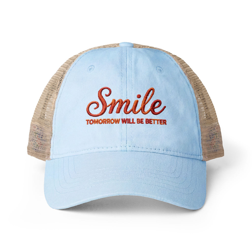 Women's Washed Mesh-Back Cap