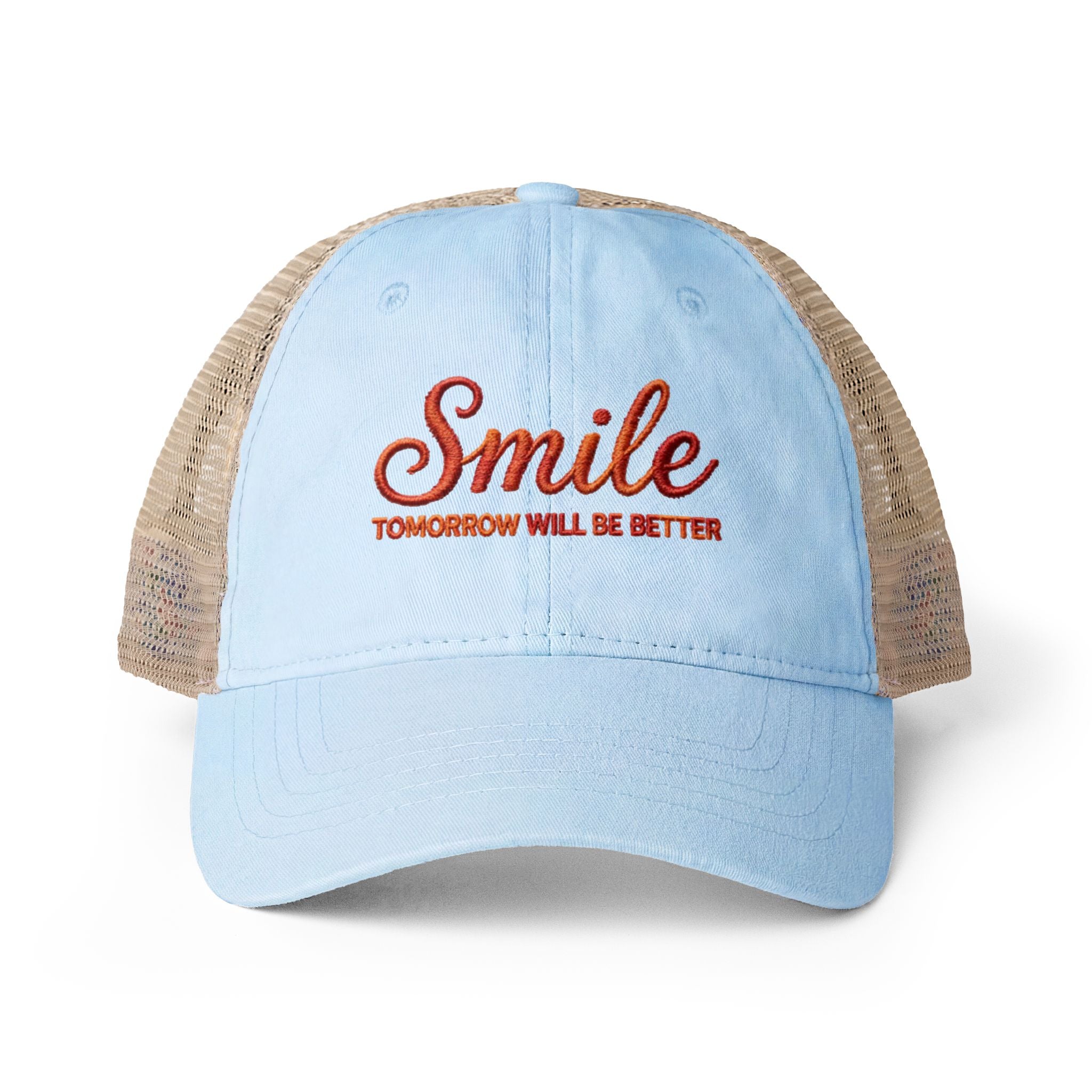 Women's Washed Mesh-Back Cap